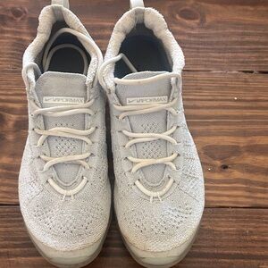 Nike Light Gray Vapormax Flyknit Shoes